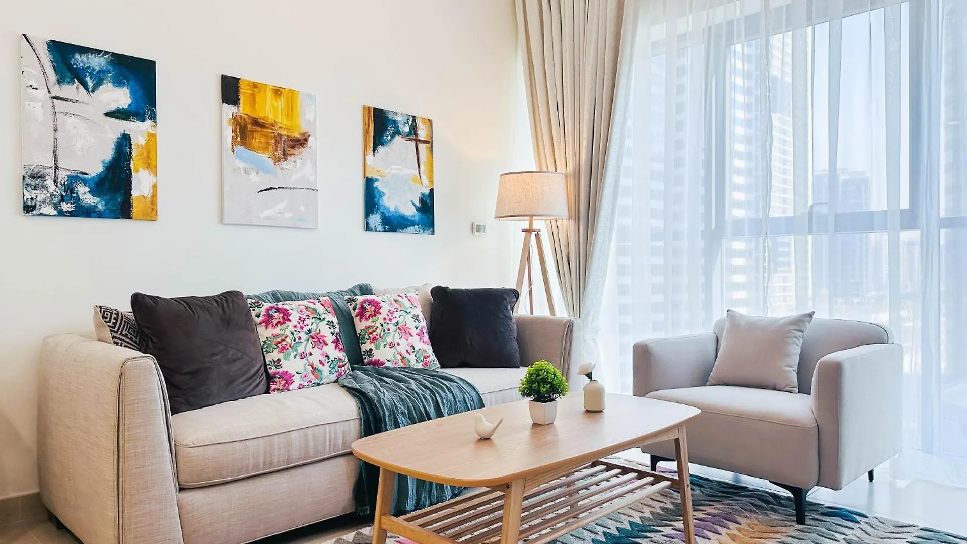 1Br Downtown Apt Walk To Dubai Mall & Burj Апартаменты